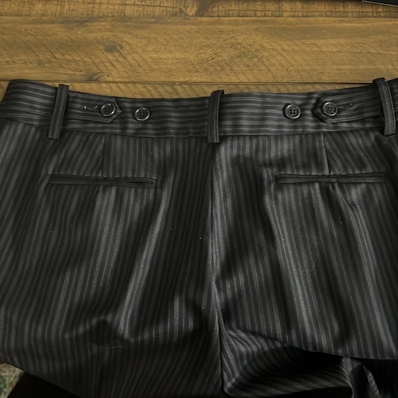 BCBGMAXAZRIA Women’s Pinstripe  Wool Blend Trousers size 8 - Picture 6 of 10